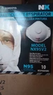 Cordova NX95V2 N95 Particulate Respirator Mask New Expired Case Of 12 Boxes. Fixed Price $108.00.