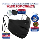 Pack Of Otto Contoured Face Mask W/adjustable Straps & Nose Strip 174-1310. Fixed Price $15.70.