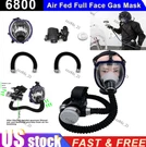Chemical Paint Spray Respirator Air Breathing Electric 6800 Full Face Gas Mask. Fixed Price $129.99.
