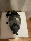 Msa Millenium Gas Mask Size Us Small W/external Face Shield 10000002350 W/bag.. Fixed Price $700.00.