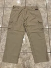 Men's 42X32 Wrangler Workwear Khaki Twill Canvas Cargo Utility Pants Excellent. Fixed Price $11.04.