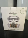 Airgearpro G-500 Reusable Respirator Mask With A1P2 Filters One Size, Grey. Fixed Price $45.00.