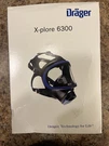 Drager X-plore 6300 Full Face Mask Niosh Approved. Fixed Price $133.53.