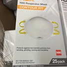 Hdx 1004257296 Non Valve Respirator Face Mask - Pack. Fixed Price $15.00.