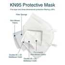 10 Pack Folding Respiratory Protective Face Mask 95-KN Mouth Nose Cover Usa Ship. Fixed Price $12.00.