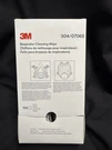 3M 504/07065 Respirator Cleaning Wipes 100/BX. Fixed Price $69.49.