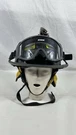 2014 Cairns 1044 C-trd Firefighter Helmet Black Structural W/ Ess. Fixed Price $217.82.