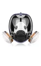 Auwod 17IN Reusable Full Face Respirator Used Paint Sprayer, Chemical. Dust. Fixed Price $50.00.
