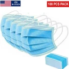 100 Pcs Disposable Face Non Medical Surgical 3 Ply Ear Loop Masks Usa. Fixed Price $8.79.