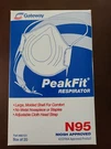 Peakfit N95 Niosh Approved Particulate Respirator Mask, 80101 (20 Masks Per Box). Fixed Price $14.99.