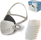 Reusable Respirator Mask With 7 Filters Half For Woodwor. Fixed Price $46.21.