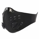 Jonty Multiusage Face Mask With Breathing Valve - Black. Fixed Price $14.99.
