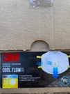 10 - 3M 8511 Drywall Sanding Valved Respirator Lightweight Noseclip Stretchable. Fixed Price $24.97.