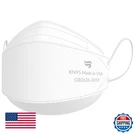 Breatheze KN95 Face Masks - Made In Usa, Fda Registered, Disposable, 3D Design. Fixed Price $46.53.