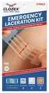 Clozex Emergency Laceration Kit Clean Close Cover Wounds (2 In Pack). Fixed Price $34.99.