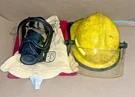 2016 Cairns C-mod Yellow Firefighter Helmet, Ultra Elite Mask Liner & Bag. Fixed Price $49.99.