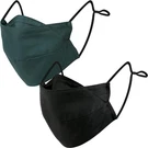 Base Camp Reusable Cloth Dust Face Masks 2 Count (pack Of 1), 1BLACK+1GREEN-L. Fixed Price $26.84.