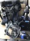 Scott / Sea SE400 Powered Full Gas Mask Respirator System Parp SE-400AT-2. Fixed Price $159.99.
