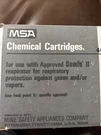 Msa Chemical Cartridges 464032 ***box Of 8***. Fixed Price $75.00.