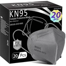 KN95 Face Mask 20 PCS,5 Layers Cup Dust Against PM2.5 From Fire Smoke, D.... Fixed Price $11.34.