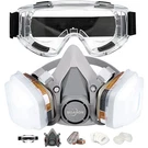 Reusable Half Face Cover Set, Respir Tor, Personal Protective Eq. Fixed Price $54.92.
