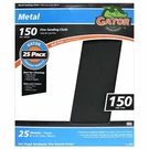 Gator 9 X 11 Emery Cloth Sanding Sheets, 150 Grit, 25 Pack. Fixed Price $35.48.
