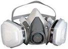 3M Dual Cartridge Respirator Packout 07178, Organic VAPOR/P95, Medium. Fixed Price $64.04.